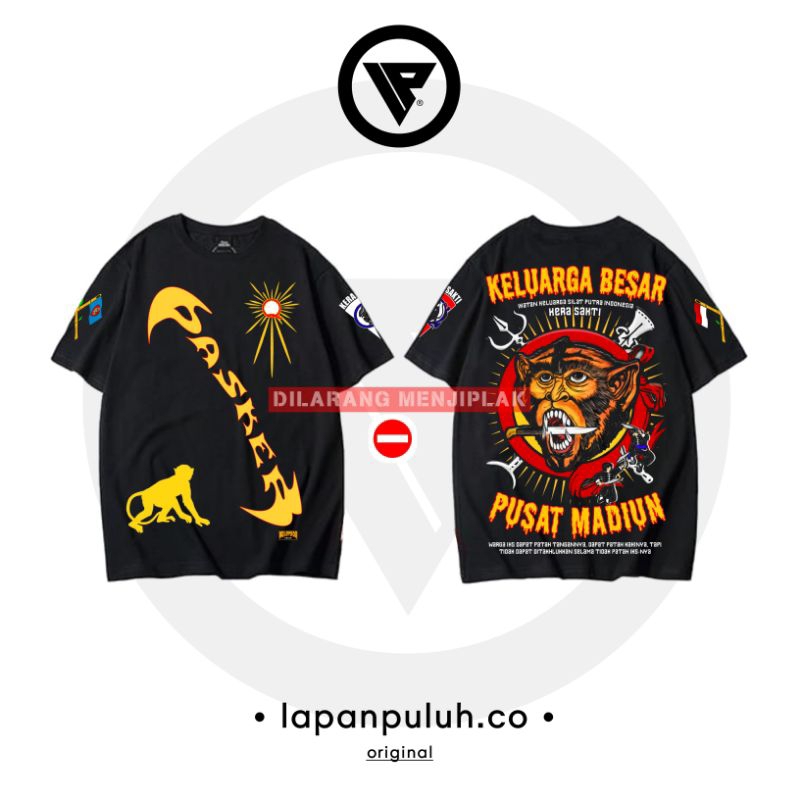 Kaos PASKER MODEL BATMAN - DESAIN LAWASAN IKS.PI KERA SAKTI