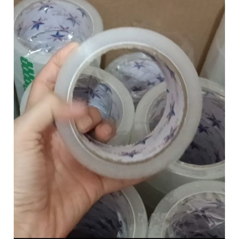 

Lakban Bening 45x90mm (1 DUS Isi 72 Pcs)