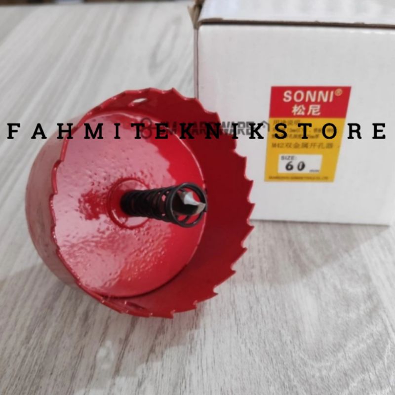 Mata bor kayu 60mm holesaw hole saw kualitas original