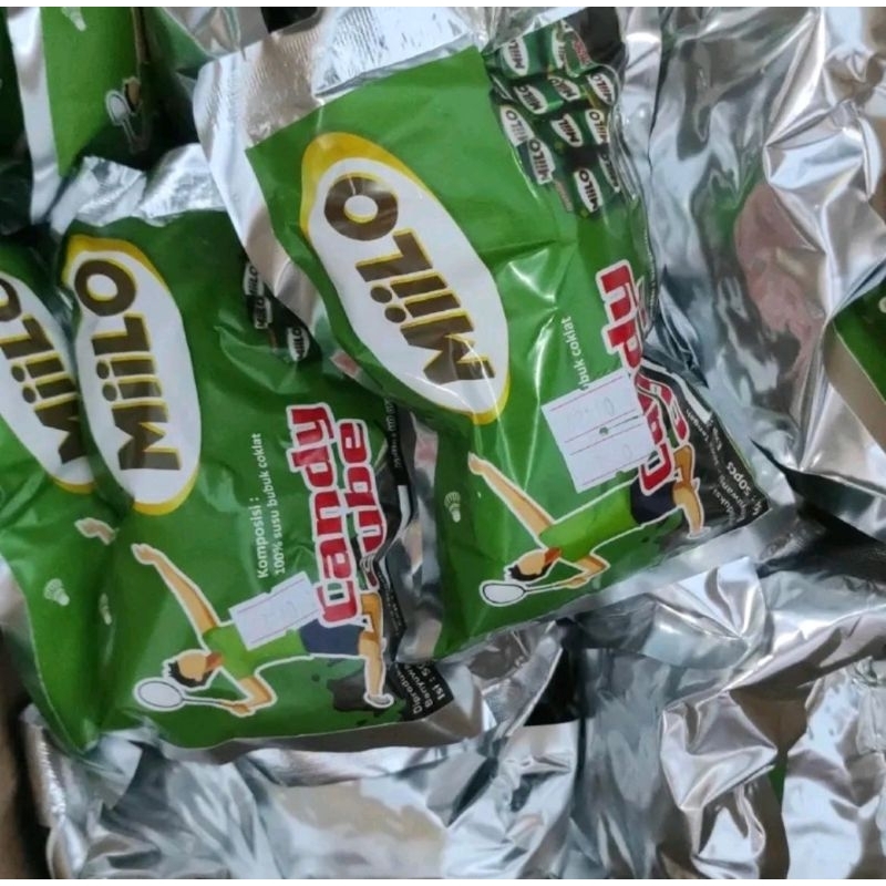 

permen milo kemasan alufoil