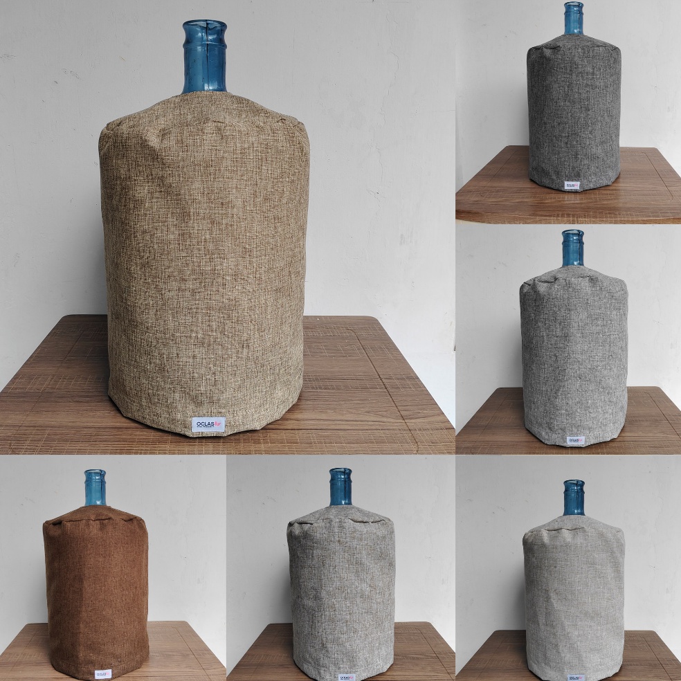 KODE H16V Cover Galon Bawah Polos Minimalis  Sarung Galon Pompa Aesthetic