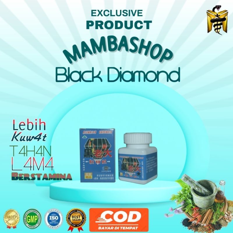 Black diamond obat kuat herbal original import pria kuat dan tahan lama