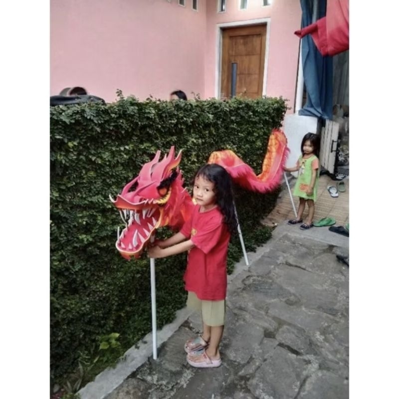 Naga liong mainan anak (chinesse dragon)