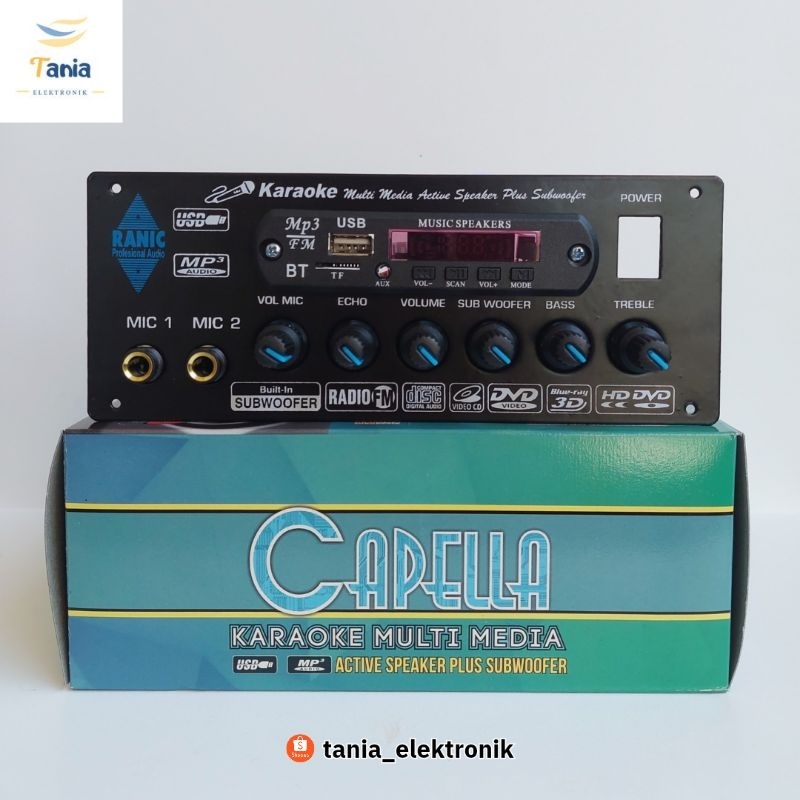 KIT ACTIVE SPEAKER ECHO CAPELLA +BLUETOOTH