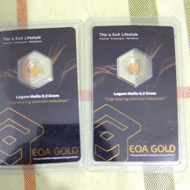 Eoa gold black series 0.2 gram