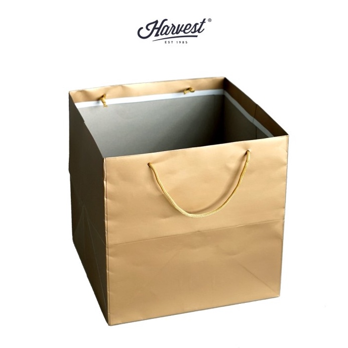 

UPGRADE Paper Bag Cake Kue Harvest Square Polos