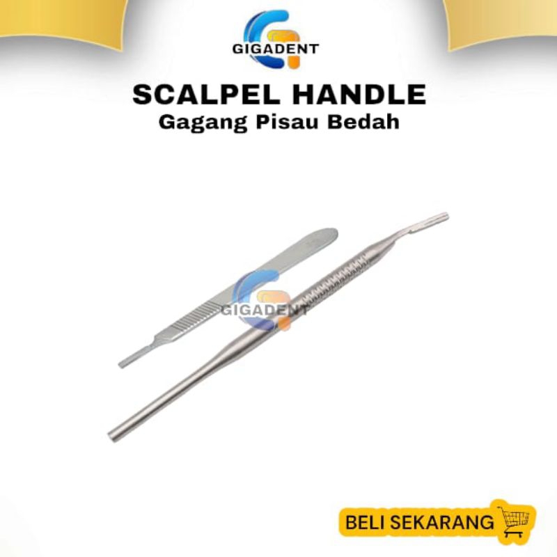 SCALPEL HANDLE / BLADE HOLDER / GAGANG PISAU BEDAH