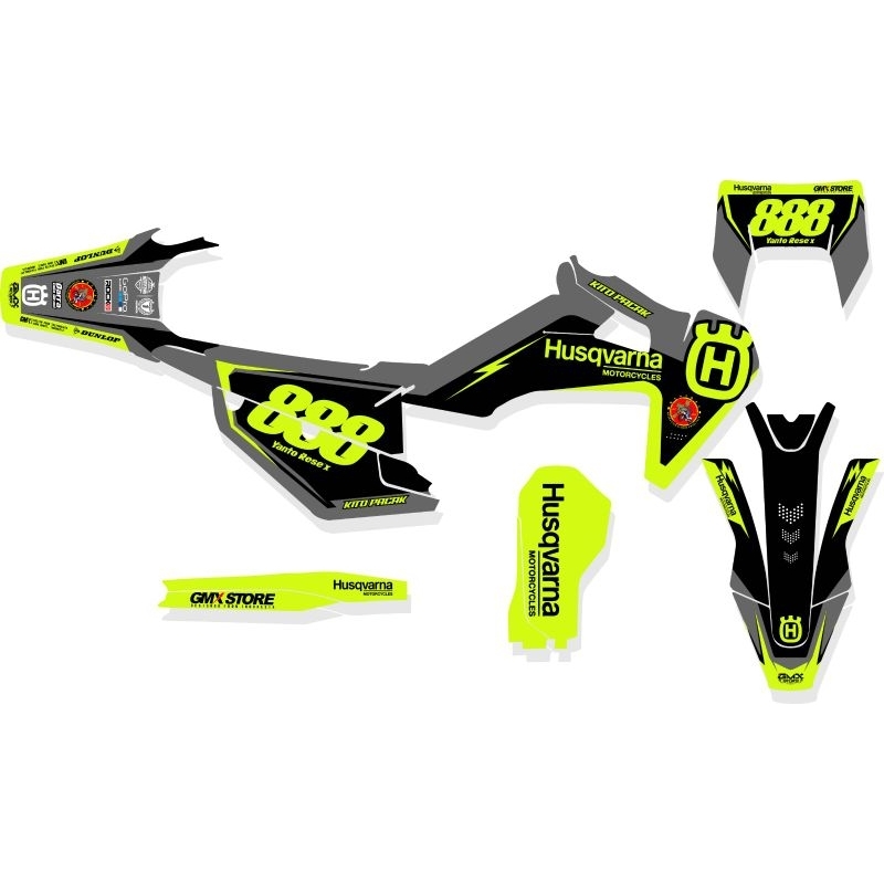 Custome Decal Husqvarna TE 300i Full body