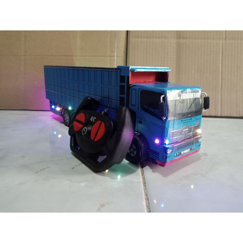 MINIATUR TRUK TRONTON HINO REMOT CONTROL