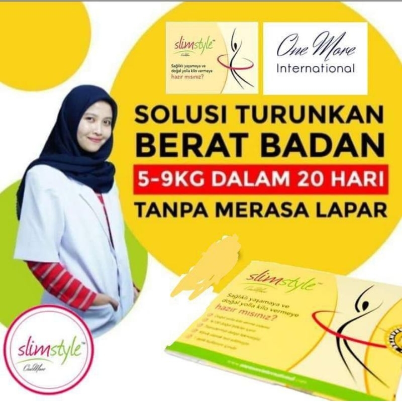 Koyo Ajaib Turki One More Transdermal Patch ,SLIM STYLE Diet Mudah dan Menyenangkan 100% Original