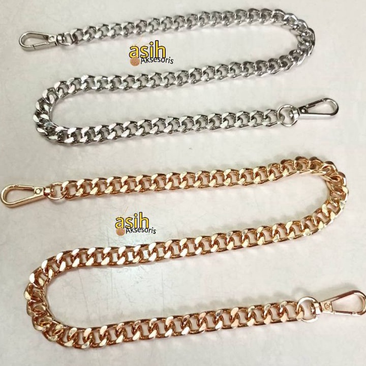 Unggul Tali tas rantai besi import 335 murah tali tas rantai cantik tali rantai siap pakai untuk tas