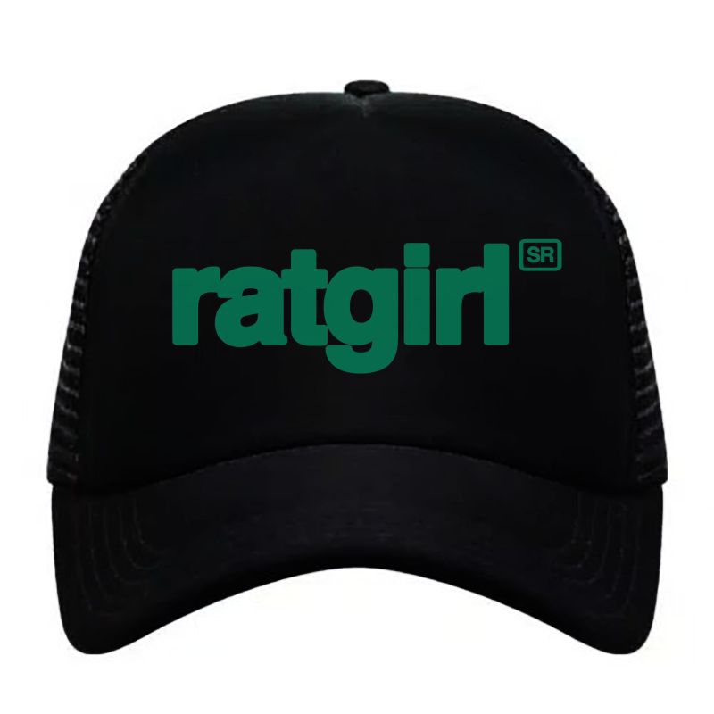 Topi Stray Rats - Ratgirl / Topi Brand Stray Rats/ Topi jaring / Topi trucker / Topi hitam