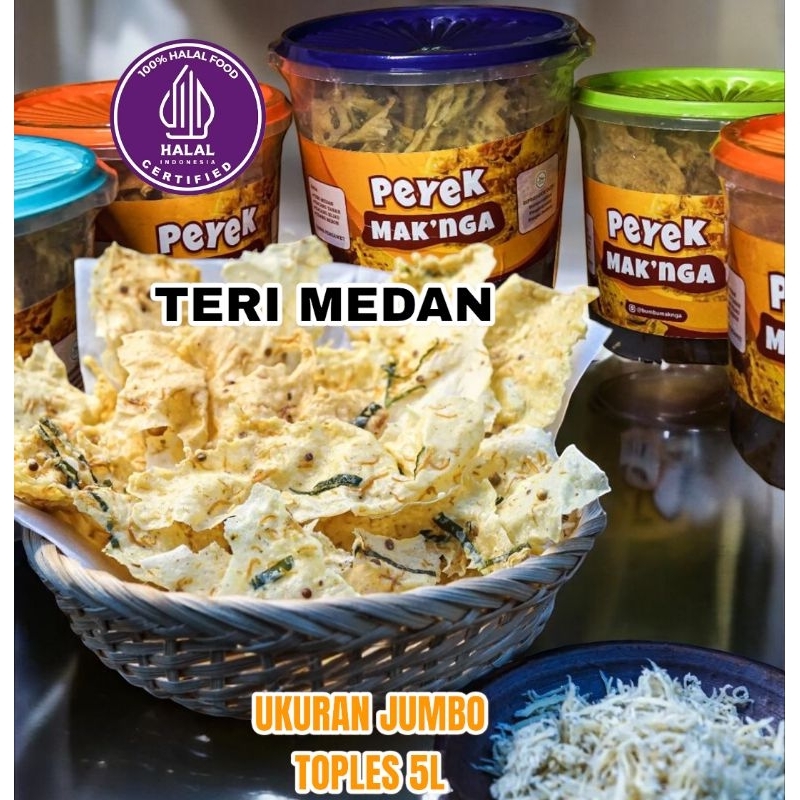 

PEYEK TERI MEDAN/PEYEK PREMIUM/PEYEK MURAH BERKUALITAS/PEYEK KHAS INDONESIA/PREMIUM PEYEK/CEMILAN INDONESIA/CEMILAN ENAK/PEYEK JUMBO/KOH DENIS MAKAN PEYEK/CI MEHONG BILANG ENAK/PELUANG BISNIS/KOMISI BESAR