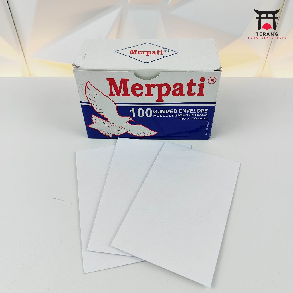 

1Pak Amplop Putih Merpati Isi 50/100 Amplop Undangan Kecil