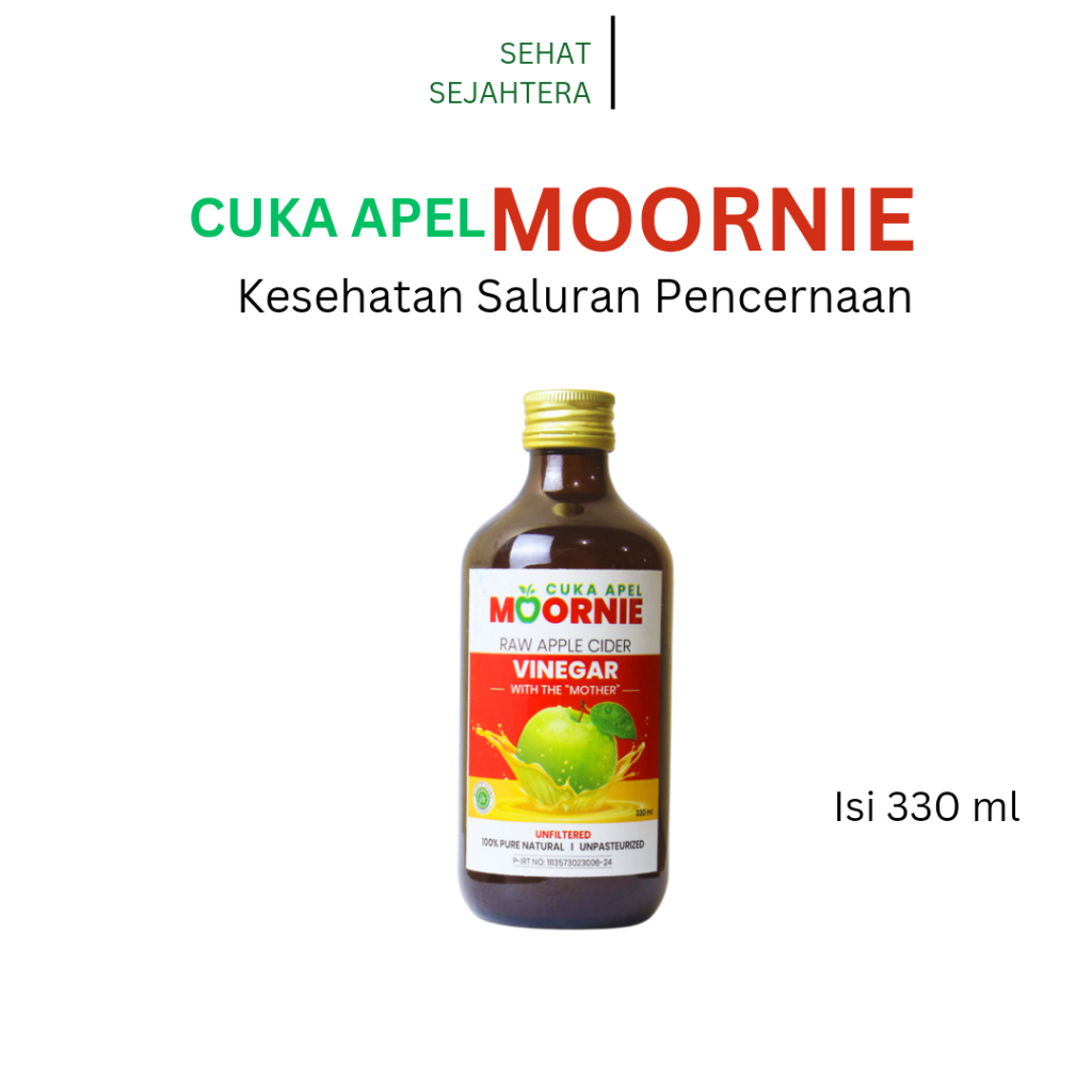 

Cuka Apel Moornie Detox Saluran Pencernaan Imun Pelangsing