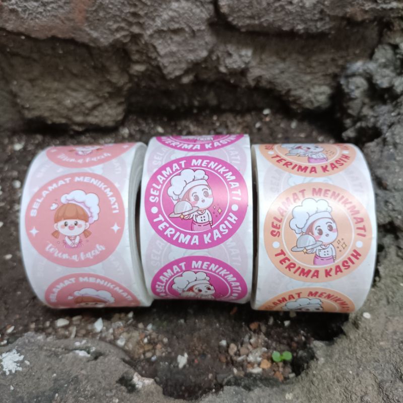 

Sticker Selamat Menikmati isi 10pcs [REPACK]