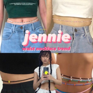 PROMO kalung pinggang beads / waist chain beaded / sabuk ikat pinggang perempuan rantai manik manik 