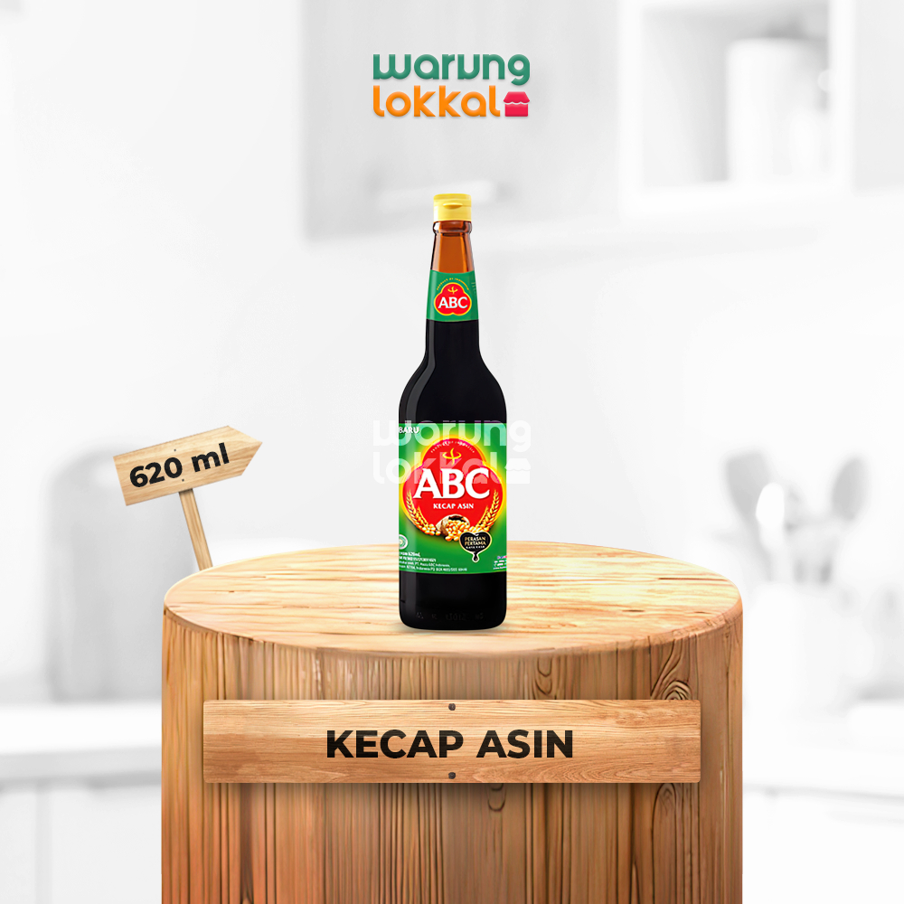 

ABC Kecap Asin 620ml - Warung Lokkal