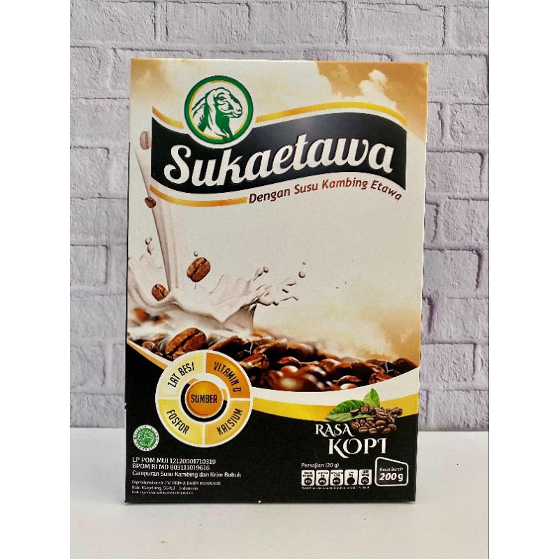 

Suka Etawa Kopi 200gr - Susu Kambing Etawa - Susu Bubuk - pusatherbal_02