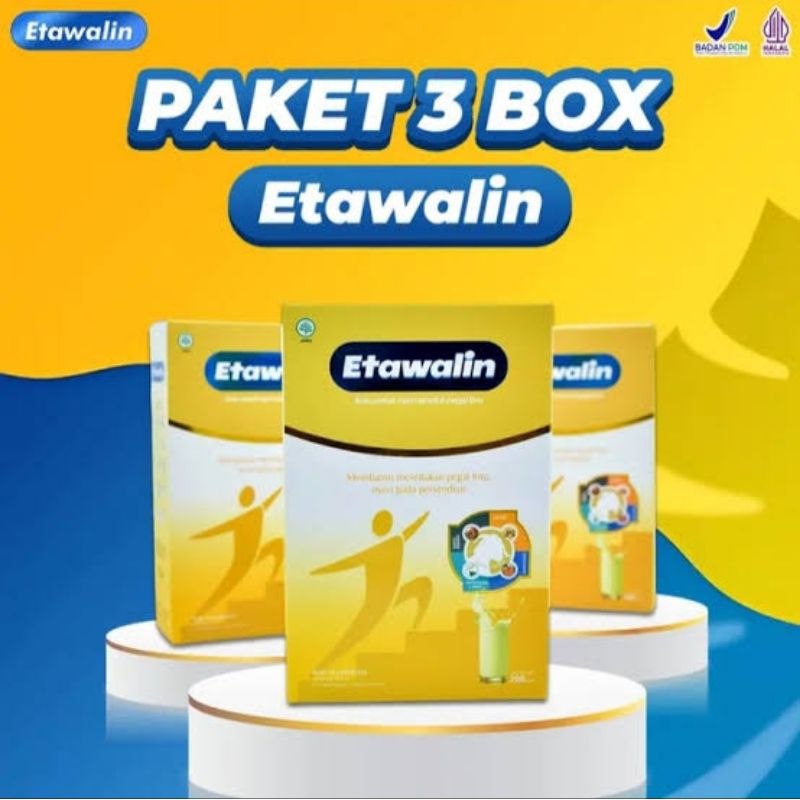 

ETAWALIN ASLI PAKET 3 BOX SUSU KESEHATAN TULANG DAN PERSEDIAAN