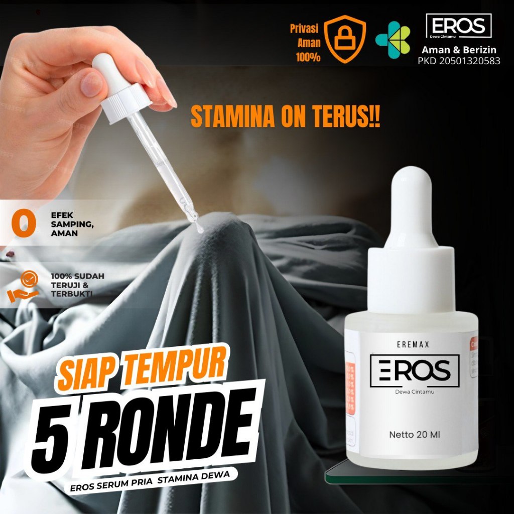 (Harga Terbaik) Eros Perkasa Stamina dan Ereksi yang Tahan Lama