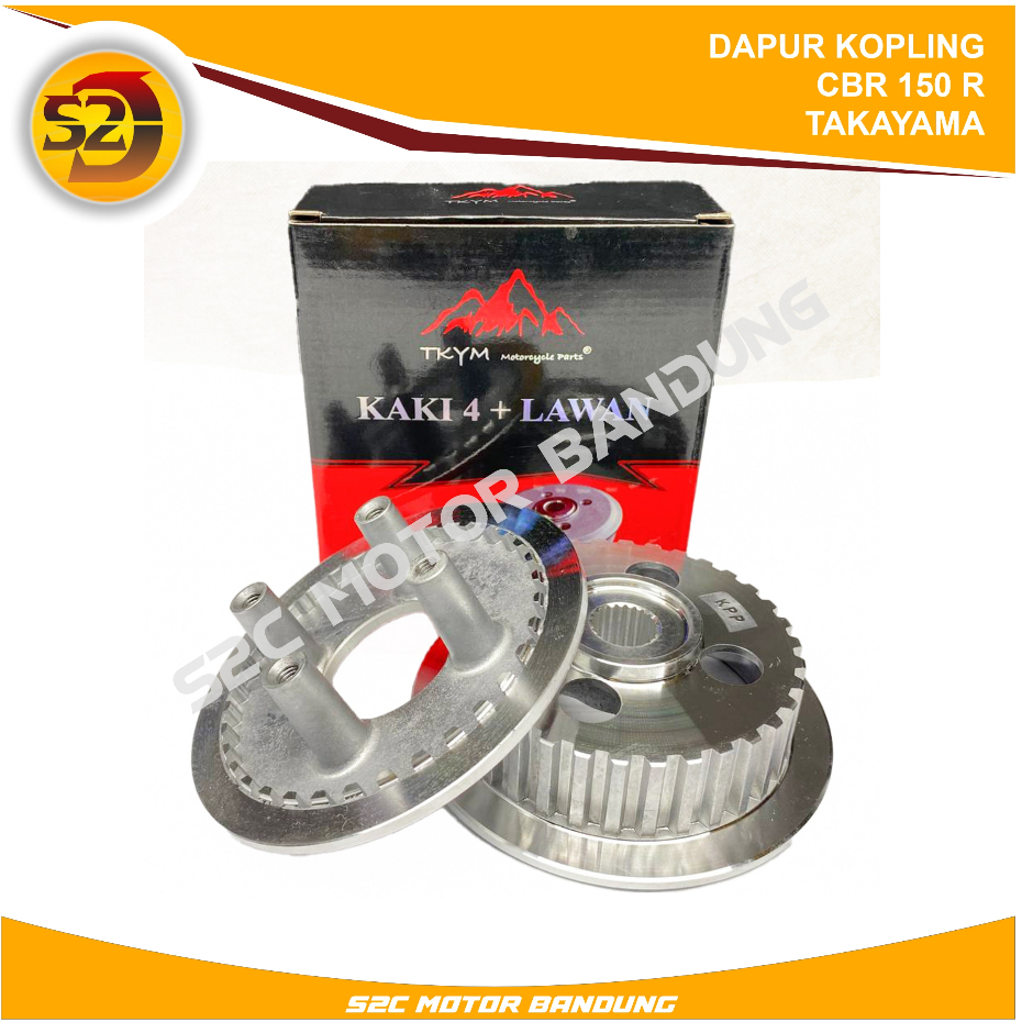 DAPUR KOPLING RUMAH KOPLING KAKI 4 PLUS LAWAN CBR 150 R OLD CB150 OLD TAKAYAMA
