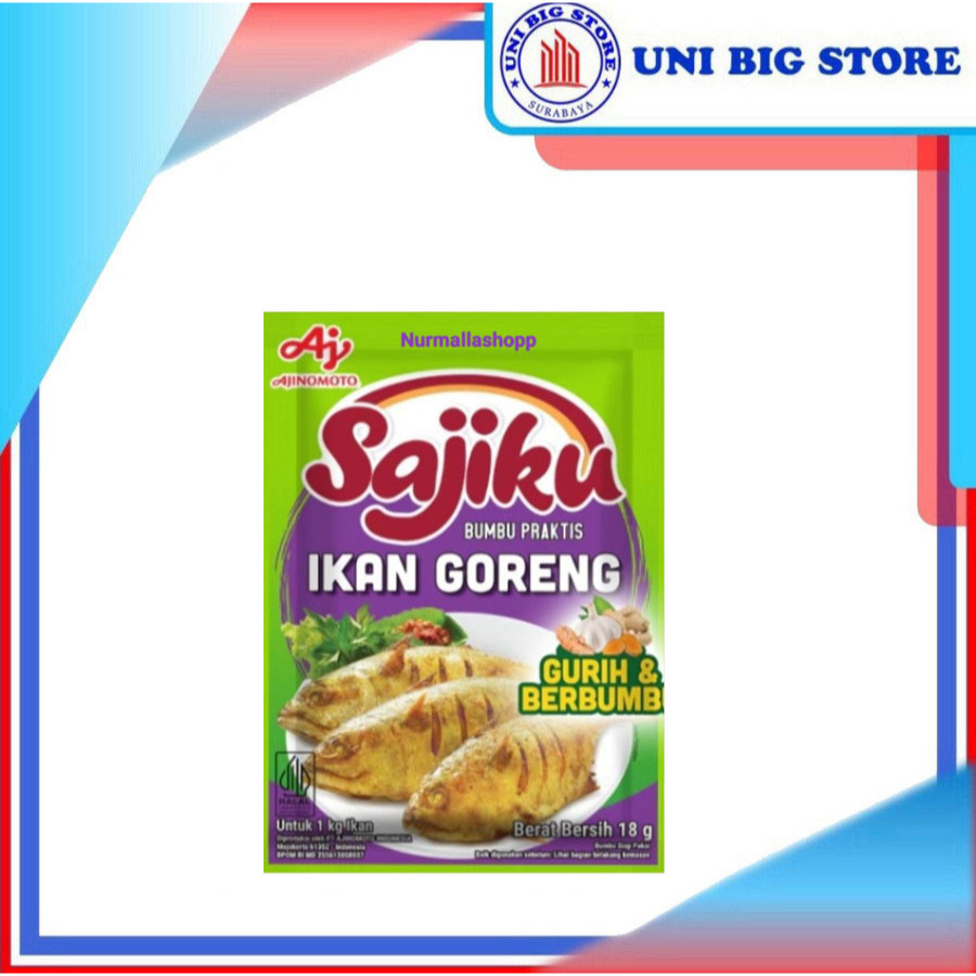 

Sajiku Bumbu Ikan Goreng 18 gr