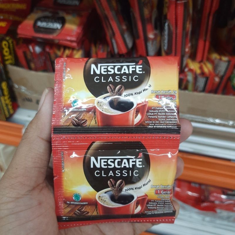 

Nescafe classic 2 gr isi 50 pcs