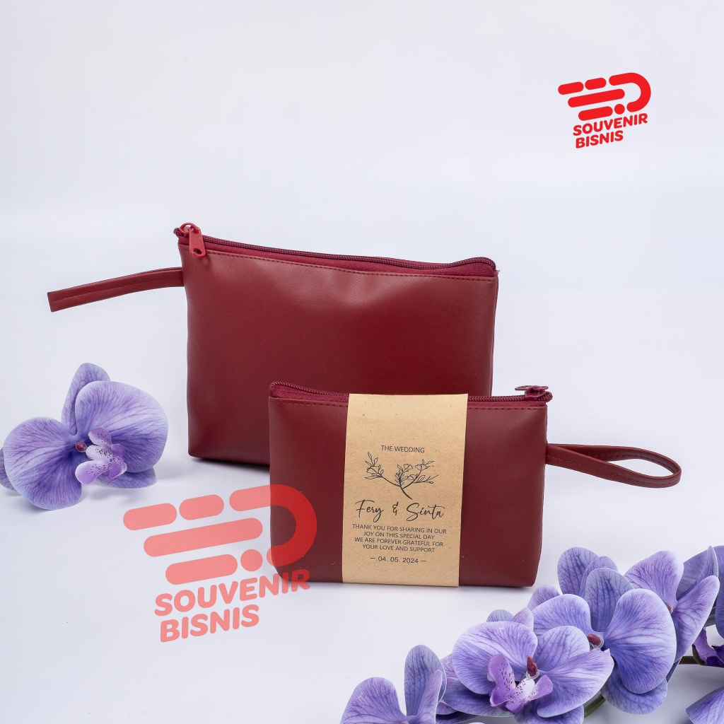 Souvenir Bisnis souvenir pernikahan pouch kapal ibox 17x12x2 wanita bahan miniso handbag wanita hand
