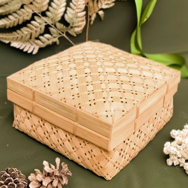 

FG2 Special Edition Bamboo Box Besek Hampers box Souvenir box Seserahan Box Gift