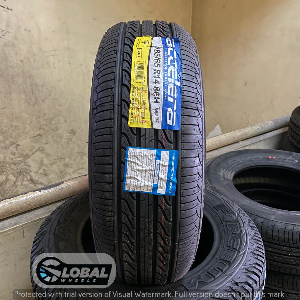 Ban accelera eco plush 185 65 R14 tubles |ban luar mobil ring 14 standar brio agya ayla sigra dll