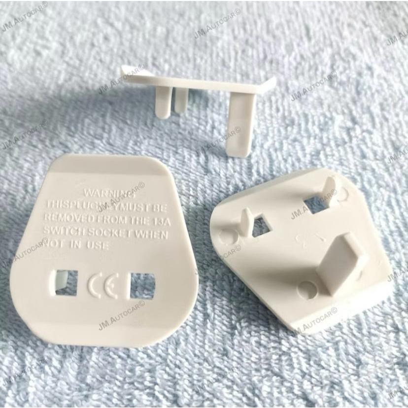Sambungan Colokan Listrik 3 Kaki ke 2 Kaki steker 3 kaki ke 2 kaki Kunci Tusuk Kontak Plug Key 13A w