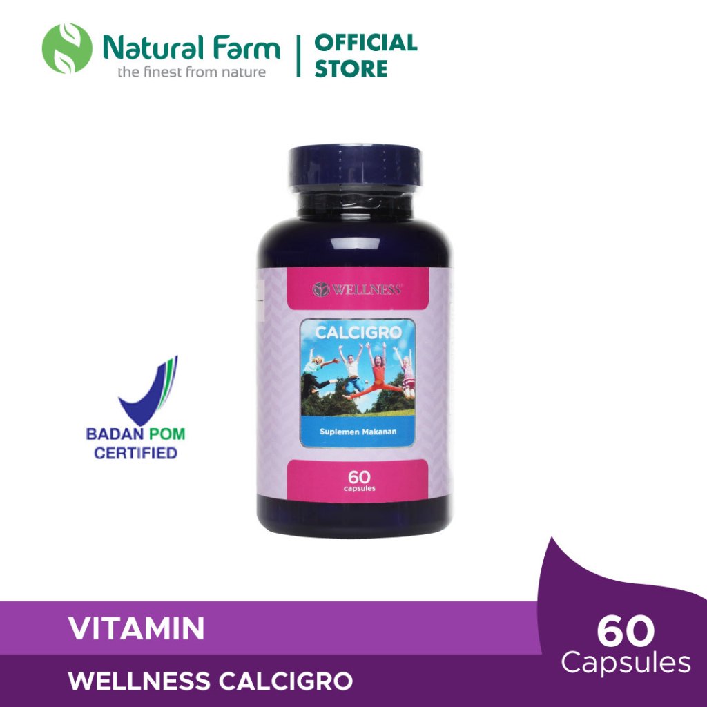 Wellness Calcigro - 60 Capsules