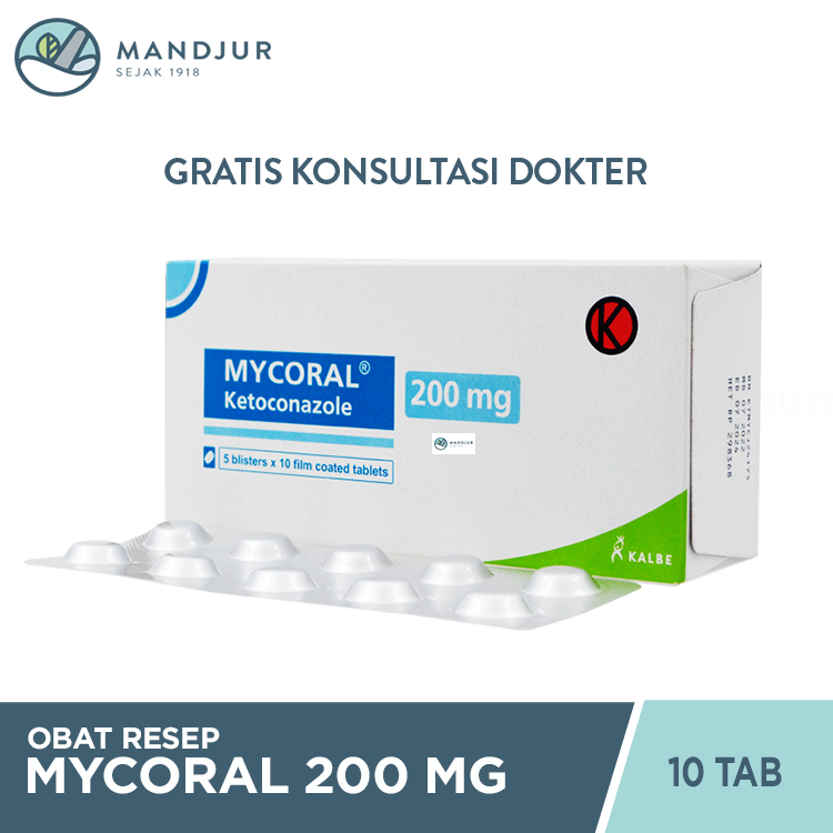 Mycoral 200 mg 10 Tablet