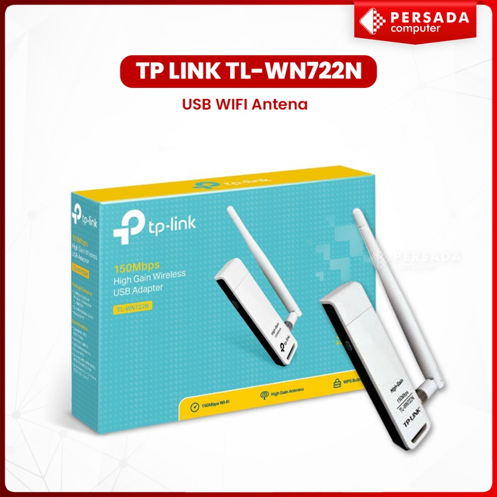 USB WIFI TP Link TL-WN722N Antena