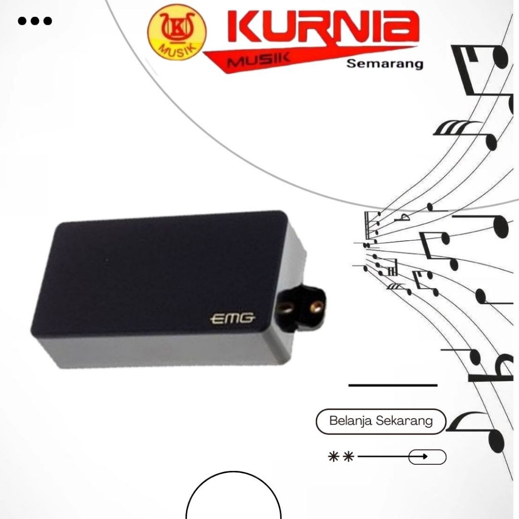 EMG - 85 / EMG 85 / EMG85 Pick Up - Hitam
