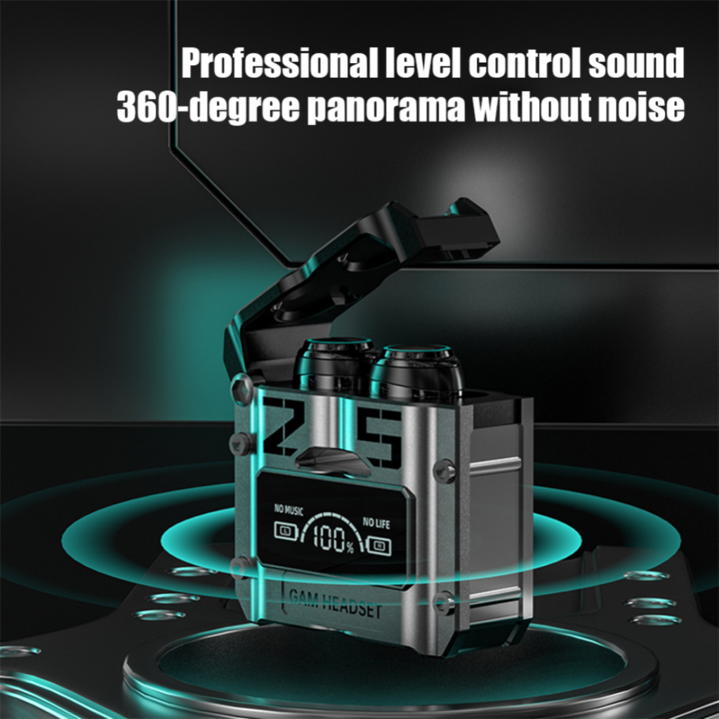 Headset gaming M25 earphone bluetooth wireless android iphone audio