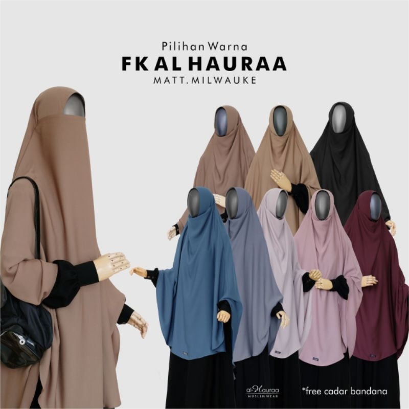 FK French Khimar Bergo AL-HAURAA