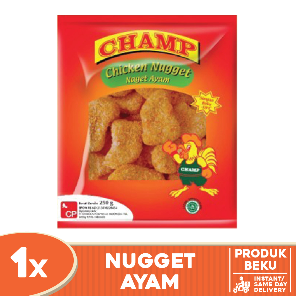 

CHAMP Chicken Nugget 250gr