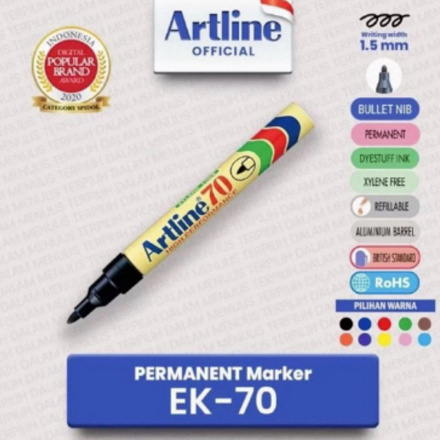 

Spidol Artline EK-70