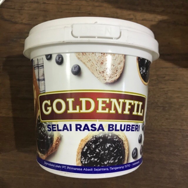 

Selai Goldenfil Blueberry Jam 1kg sameday / instant only