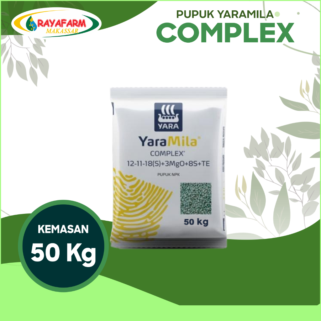 Pupuk NPK YaraMila Complex - Kemasan 50kg