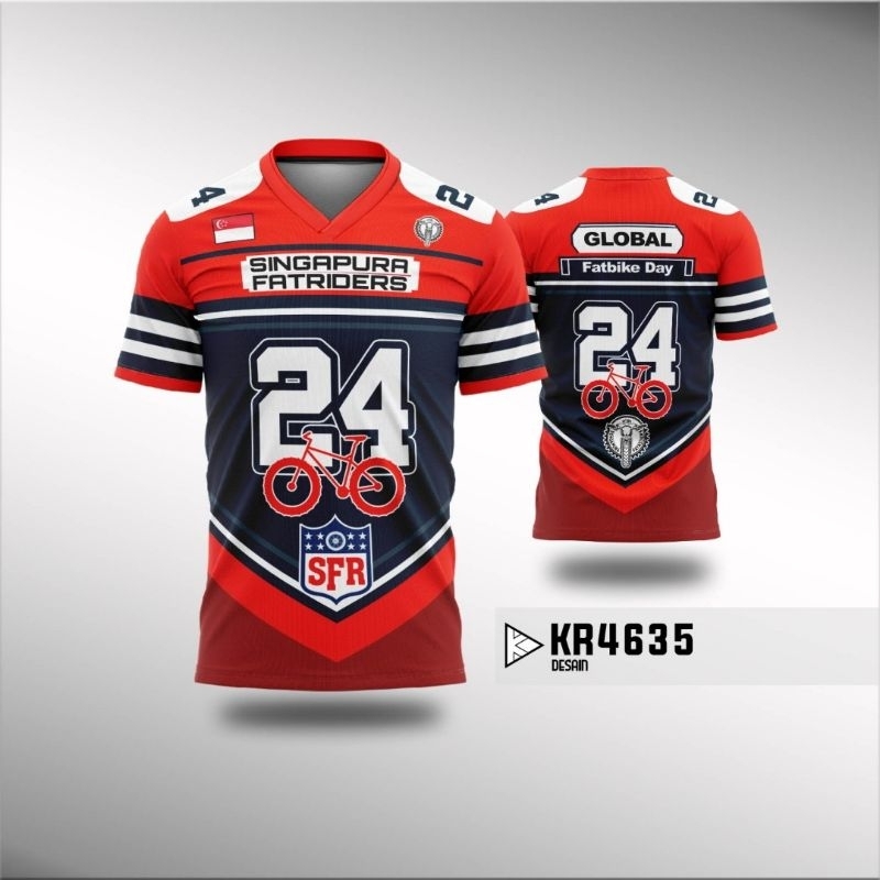 Jersey Singapura GLOBAL Fatbike Day Drifit Fullprinting KR4635