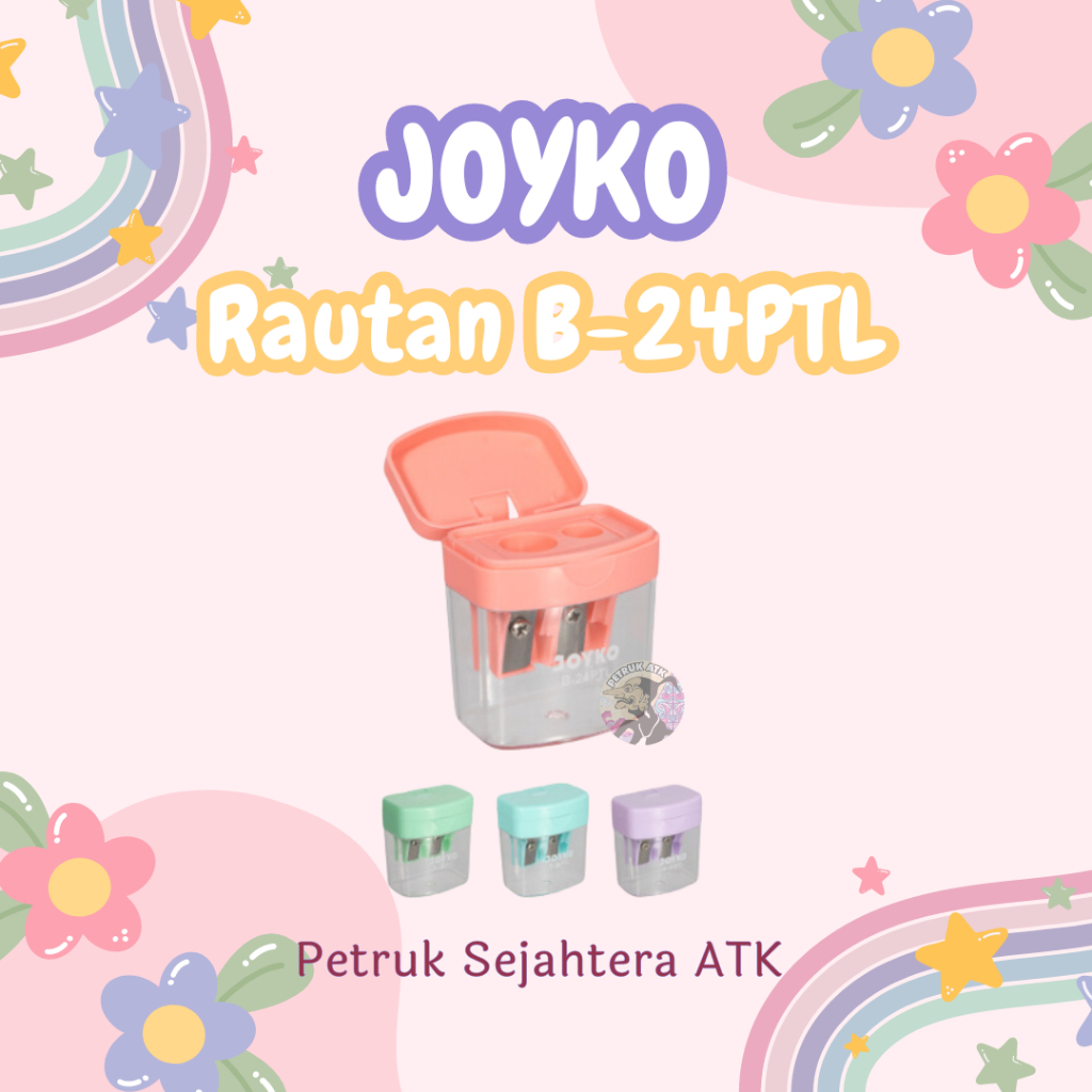 

[PCS] RAUTAN / SHARPENER / SERUTAN JOYKO B-24PTL PASTEL