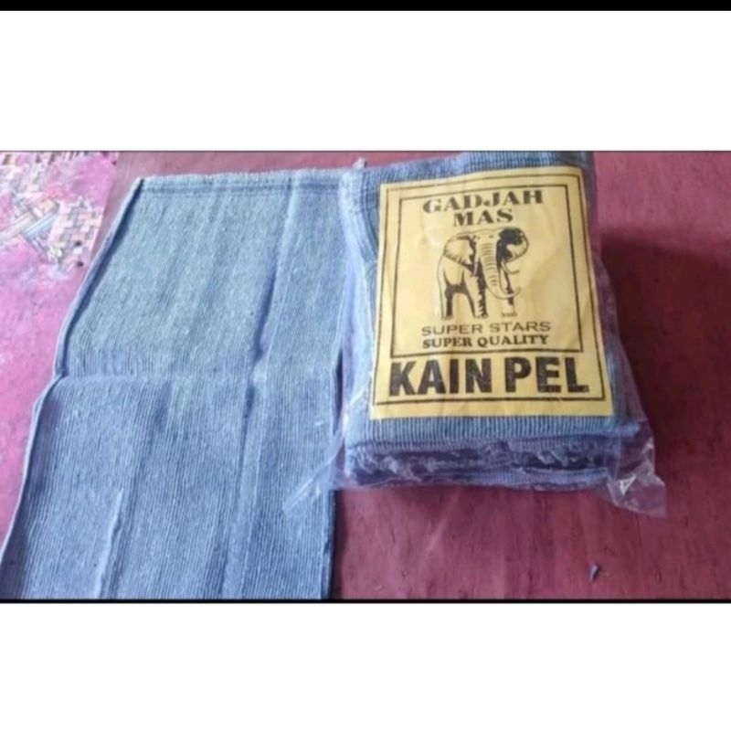 kain lap biru / kain pel lantai
