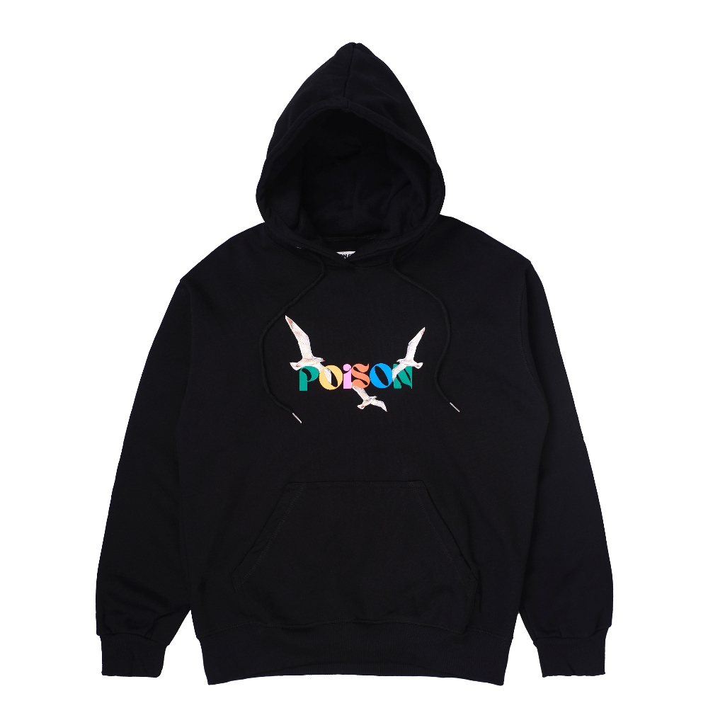 POISON FOREVER - Fly High Hoodie Black - Heavyweight 330GSM