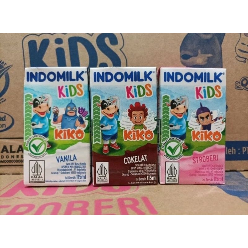 

Indomilk kids uht 115ml 1 paket