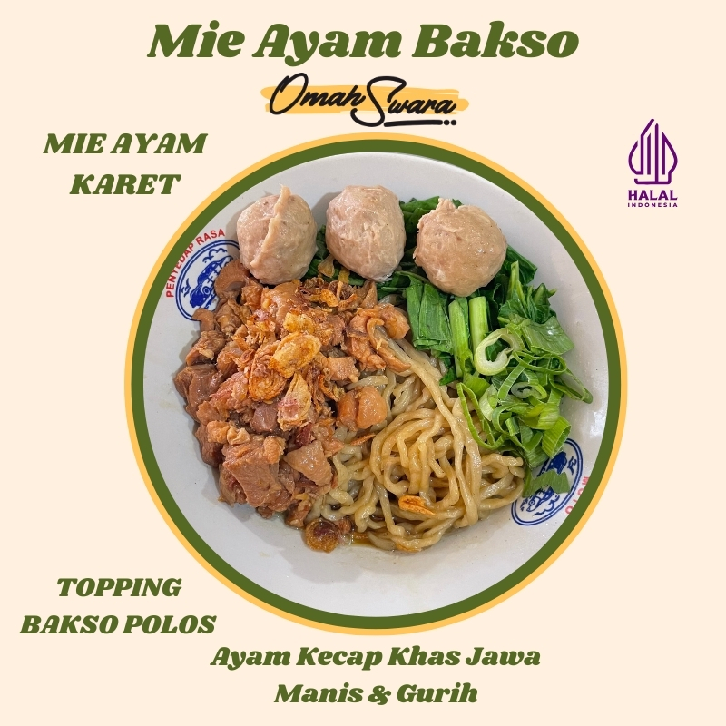 

OMAH SWARA - MIE AYAM BAKSO HALUS FROZEN HALAL LEZAT