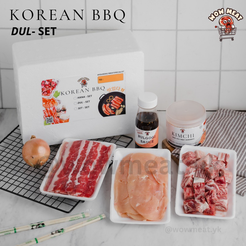 

PAKET KOREAN BBQ DUL-SET 3-5 orang