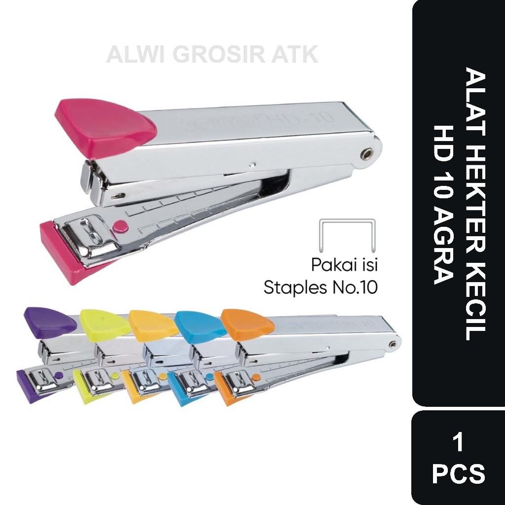 

STAPLER VTRO/AGRA HD 10 KECIL ALAT HEKTER | 1 PCS